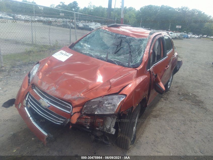 2015 CHEVROLET TRAX LT KL7CJRSB8FB078436