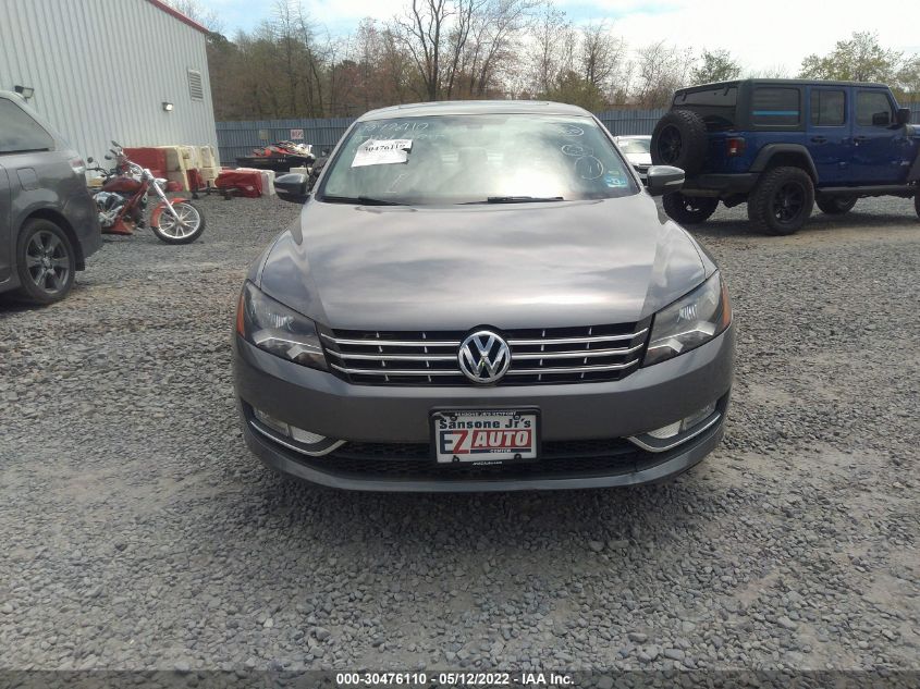 2015 VOLKSWAGEN PASSAT 1.8T SEL PREMIUM 1VWCT7A39FC121202