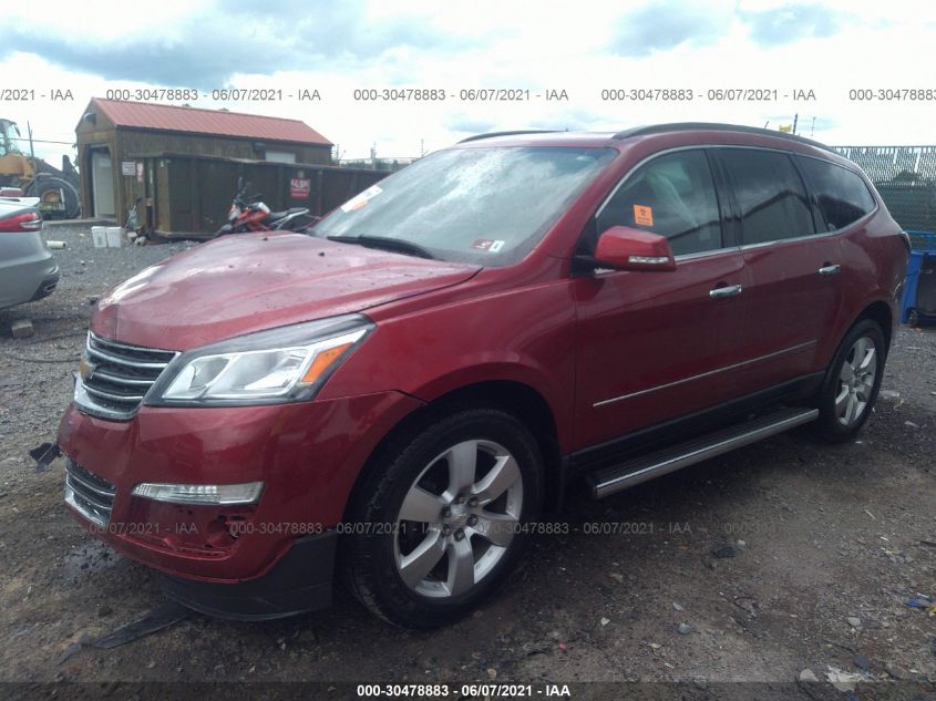 2014 CHEVROLET TRAVERSE LTZ 1GNKVJKDXEJ263363