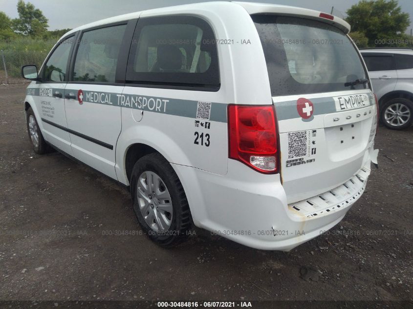 2014 DODGE GRAND CARAVAN AMERICAN VALUE PKG 2C4RDGBGXER166179