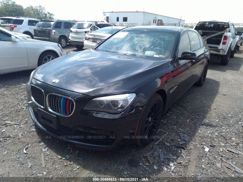2013 BMW 7 SERIES 740LI XDRIVE WBAYF4C56DDE23938