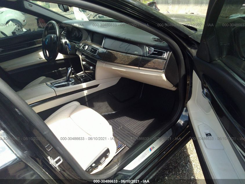2013 BMW 7 SERIES 740LI XDRIVE WBAYF4C56DDE23938