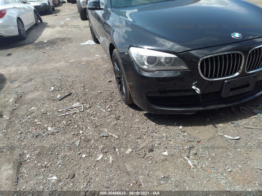 2013 BMW 7 SERIES 740LI XDRIVE WBAYF4C56DDE23938