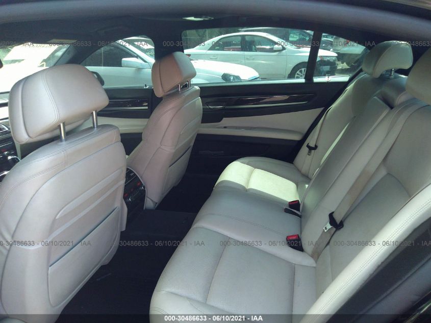 2013 BMW 7 SERIES 740LI XDRIVE WBAYF4C56DDE23938
