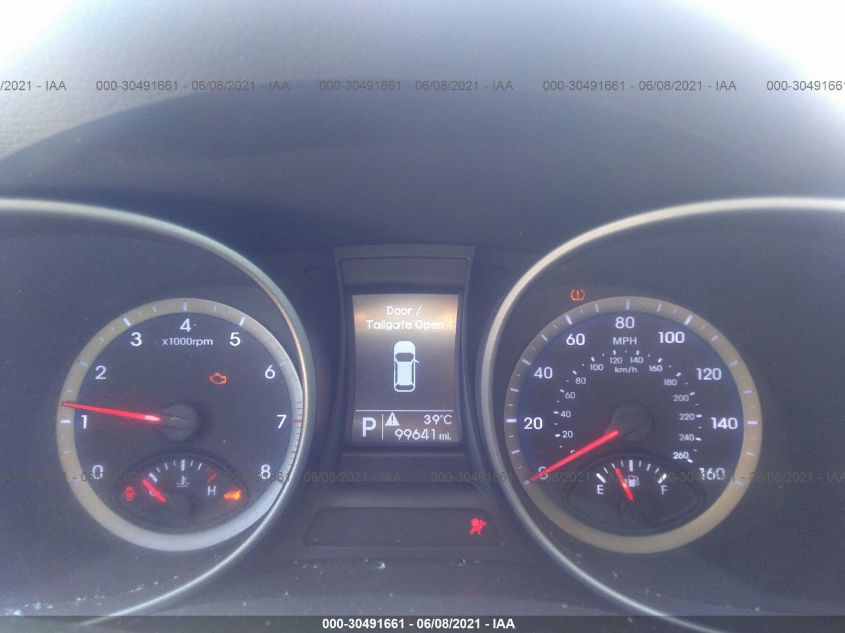 2014 HYUNDAI SANTA FE GLS KM8SM4HFXEU041468