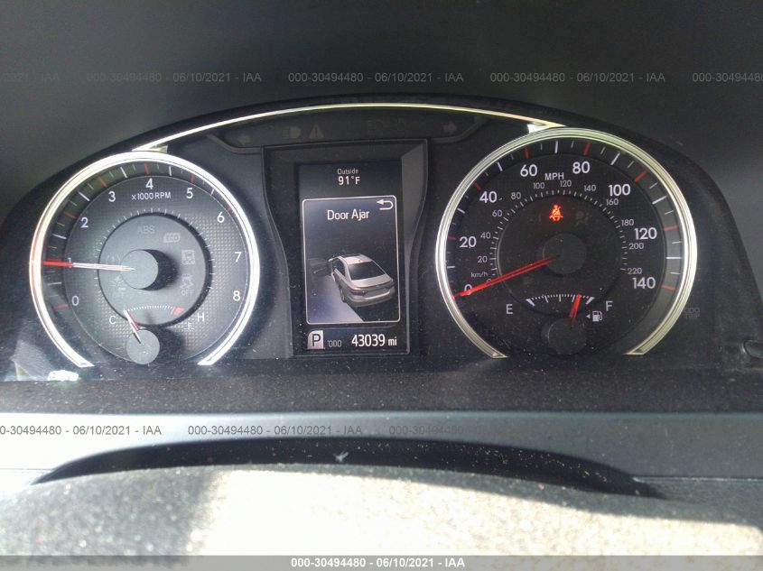 2017 TOYOTA CAMRY XLE/SE/LE/XSE 4T1BF1FK9HU307866