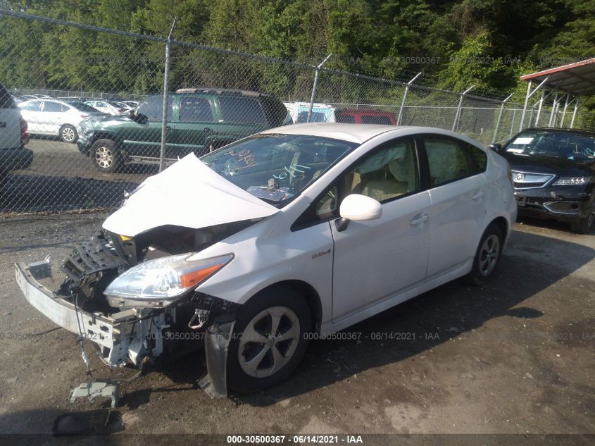 2013 TOYOTA PRIUS ONE/TWO/THREE/FOUR/FIVE JTDKN3DU6D1720542