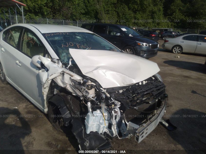 2013 TOYOTA PRIUS ONE/TWO/THREE/FOUR/FIVE JTDKN3DU6D1720542