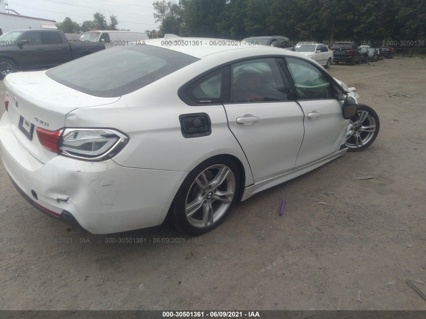 2018 BMW 4 SERIES VIN: WBA4J3C50JBG96016