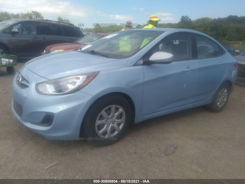 2014 HYUNDAI ACCENT GLS KMHCT4AE0EU668771