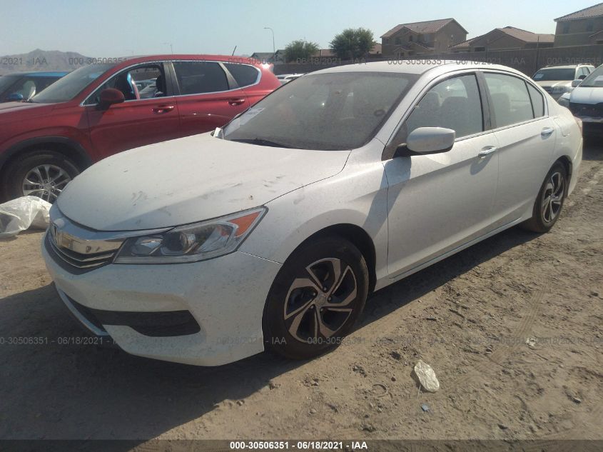 2016 HONDA ACCORD SEDAN LX 1HGCR2F34GA147833
