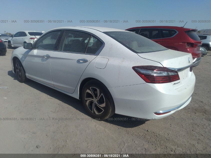 2016 HONDA ACCORD SEDAN LX 1HGCR2F34GA147833