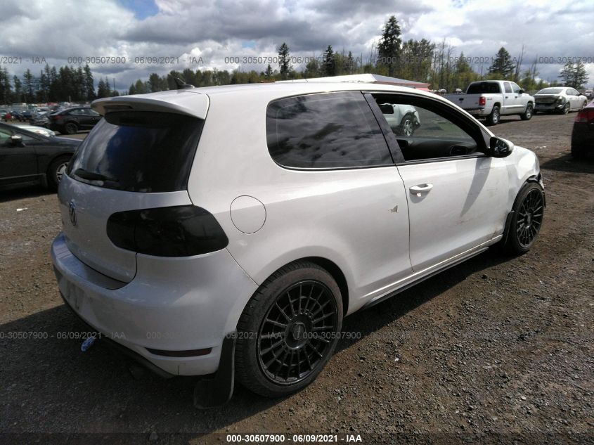 2013 VOLKSWAGEN GTI W/CONV & SUNROOF WVWED7AJ7DW038533