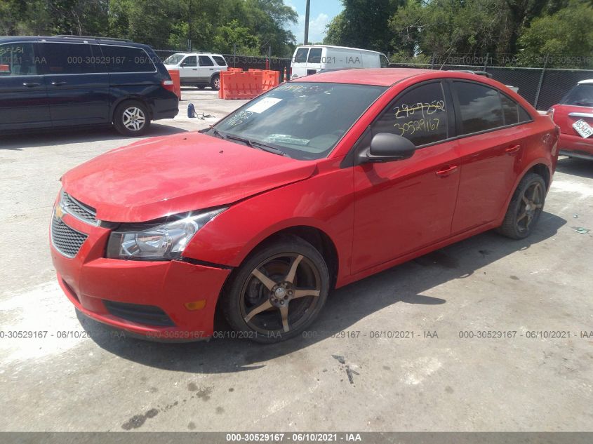 2014 CHEVROLET CRUZE LS 1G1PA5SH4E7113100