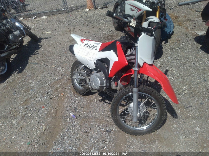 LALJE0217H3400517 Honda CRF110 Photo 1