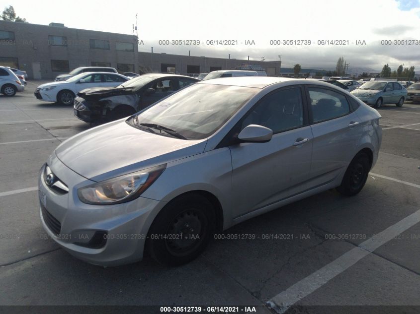 2014 HYUNDAI ACCENT GLS KMHCT4AE7EU651014