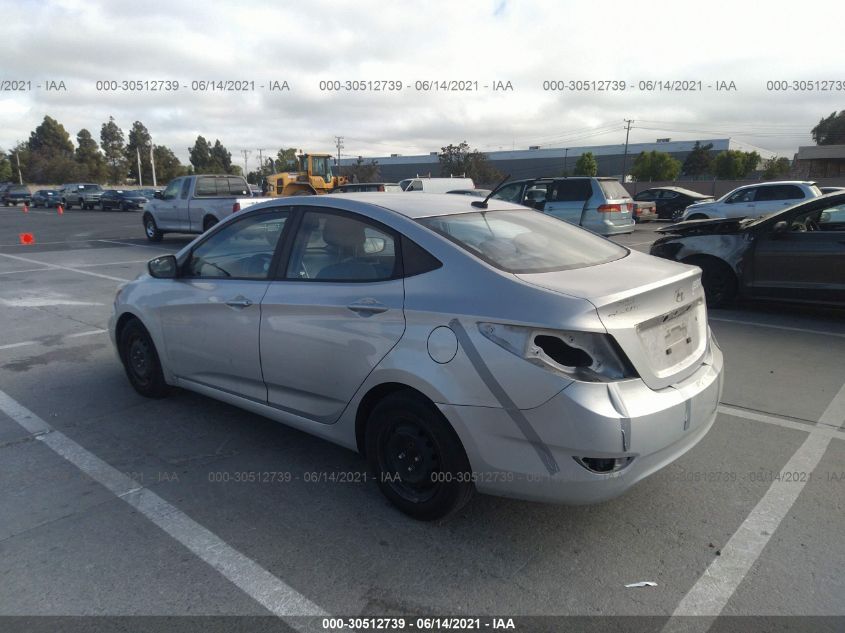 2014 HYUNDAI ACCENT GLS KMHCT4AE7EU651014
