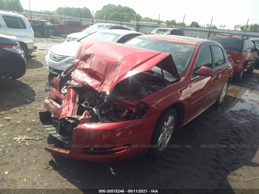 2013 CHEVROLET IMPALA LT 2G1WB5E36D1180091