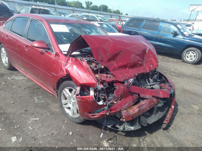 2013 CHEVROLET IMPALA LT 2G1WB5E36D1180091