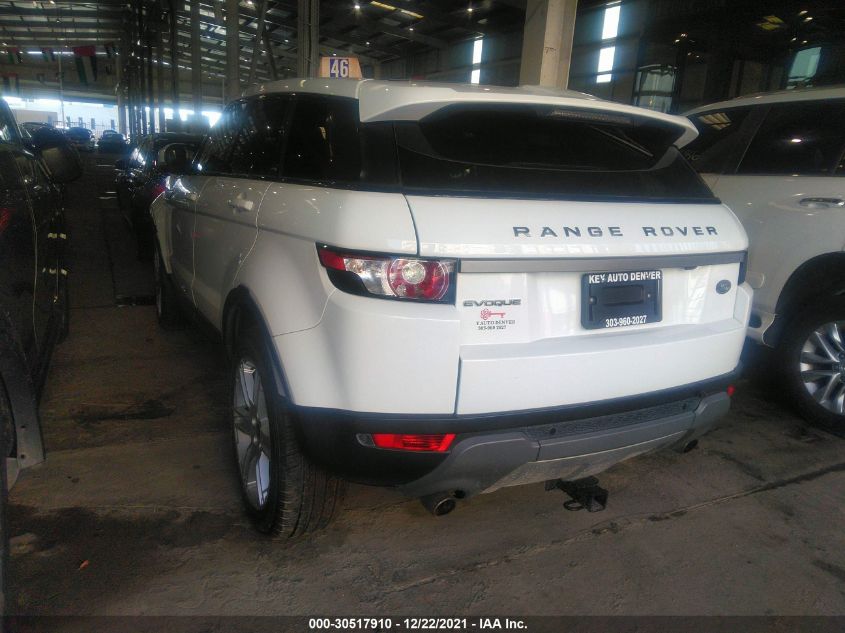 2013 LAND ROVER RANGE ROVER EVOQUE PURE PLUS 000VP2BG9DH825154