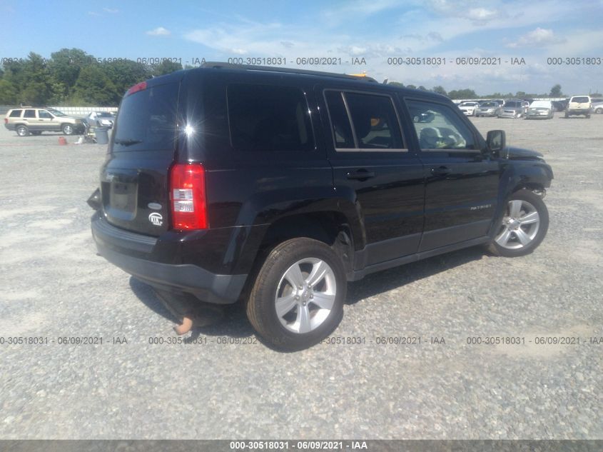 2014 JEEP PATRIOT LATITUDE 1C4NJPFA0ED618303