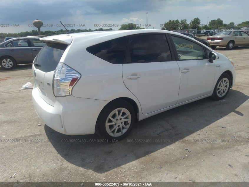 2013 TOYOTA PRIUS V TWO/THREE/FIVE JTDZN3EU0D3267908