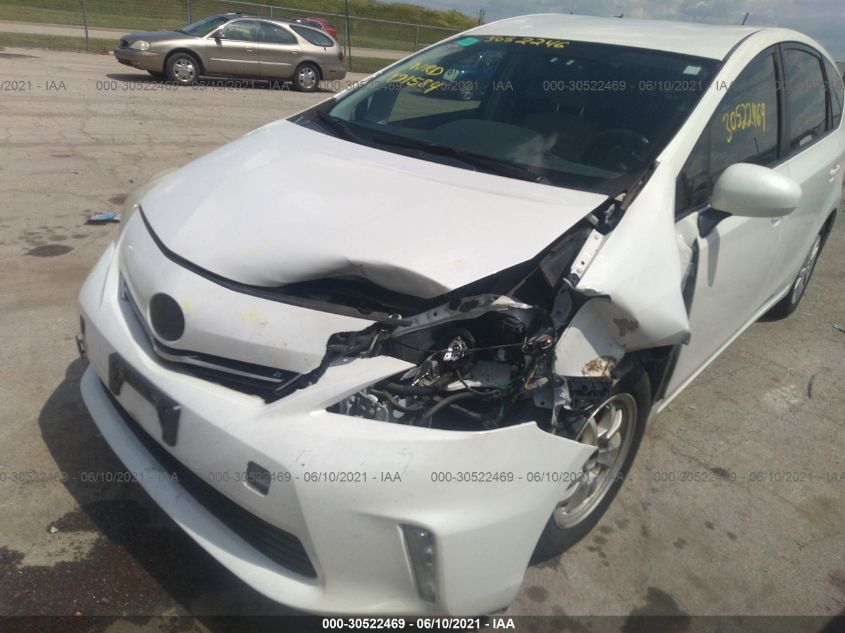 2013 TOYOTA PRIUS V TWO/THREE/FIVE JTDZN3EU0D3267908