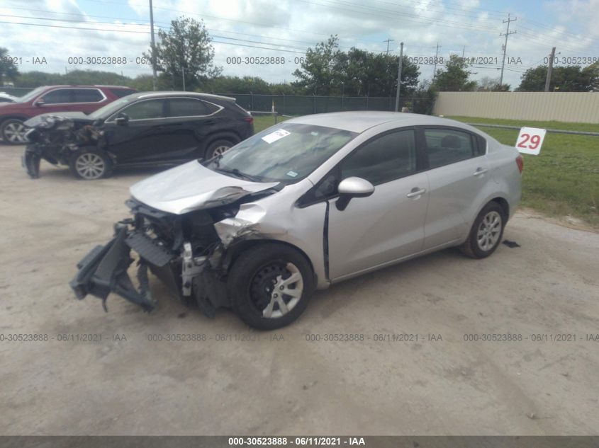 2015 KIA RIO LX KNADM4A33F6447740