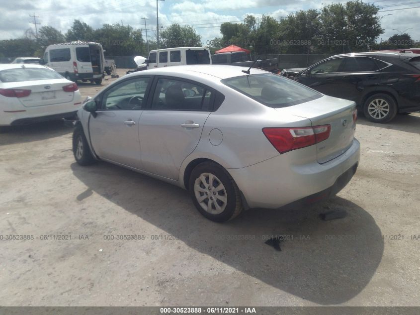 2015 KIA RIO LX KNADM4A33F6447740