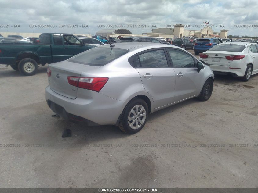 2015 KIA RIO LX KNADM4A33F6447740
