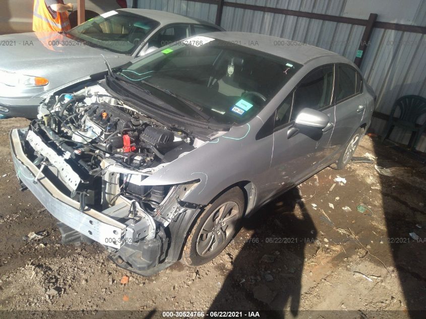 2014 HONDA CIVIC SEDAN LX 2HGFB2F57EH505413
