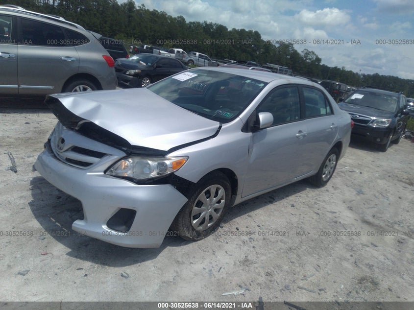 2011 TOYOTA COROLLA VIN: 2T1BU4EE3BC587487