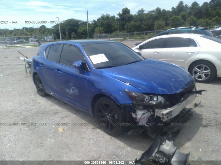 2016 LEXUS CT 200H HYBRID JTHKD5BH2G2261625