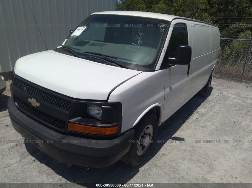 2014 CHEVROLET EXPRESS CARGO VAN 1GCWGGCA0E1207167