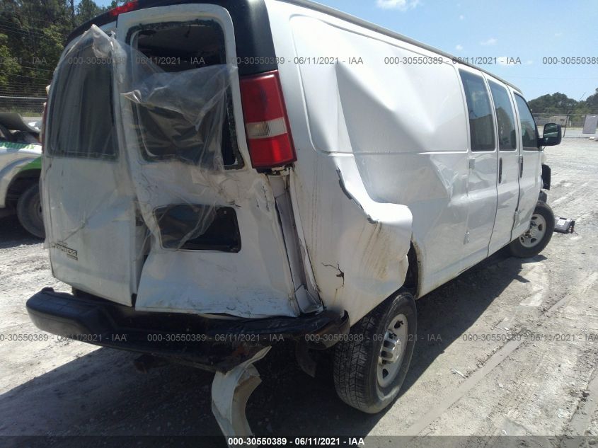 2014 CHEVROLET EXPRESS CARGO VAN 1GCWGGCA0E1207167