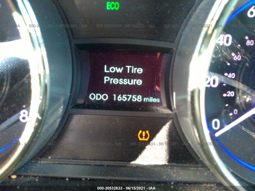 2013 HYUNDAI SONATA GLS PZEV 5NPEB4AC9DH512817