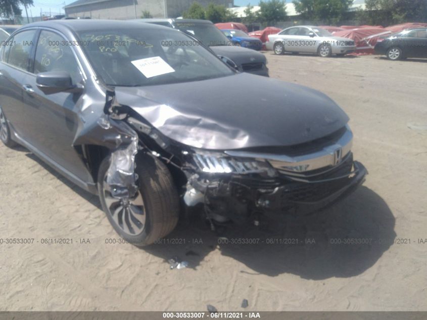 2017 HONDA ACCORD HYBRID TOURING JHMCR6F79HC020007