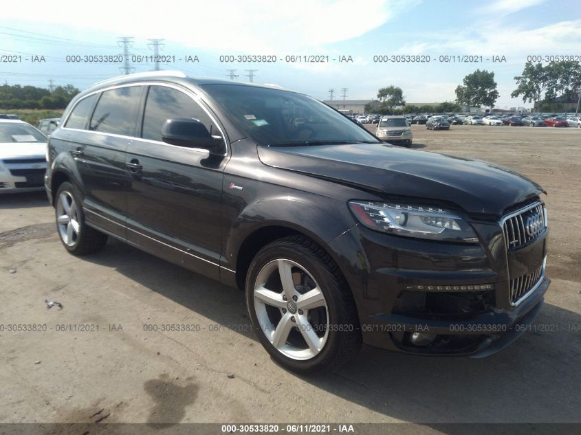 2013 AUDI Q7 3.0T S LINE PRESTIGE WA1DGAFE9DD010489