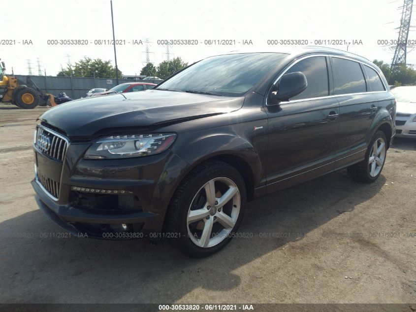 2013 AUDI Q7 3.0T S LINE PRESTIGE WA1DGAFE9DD010489