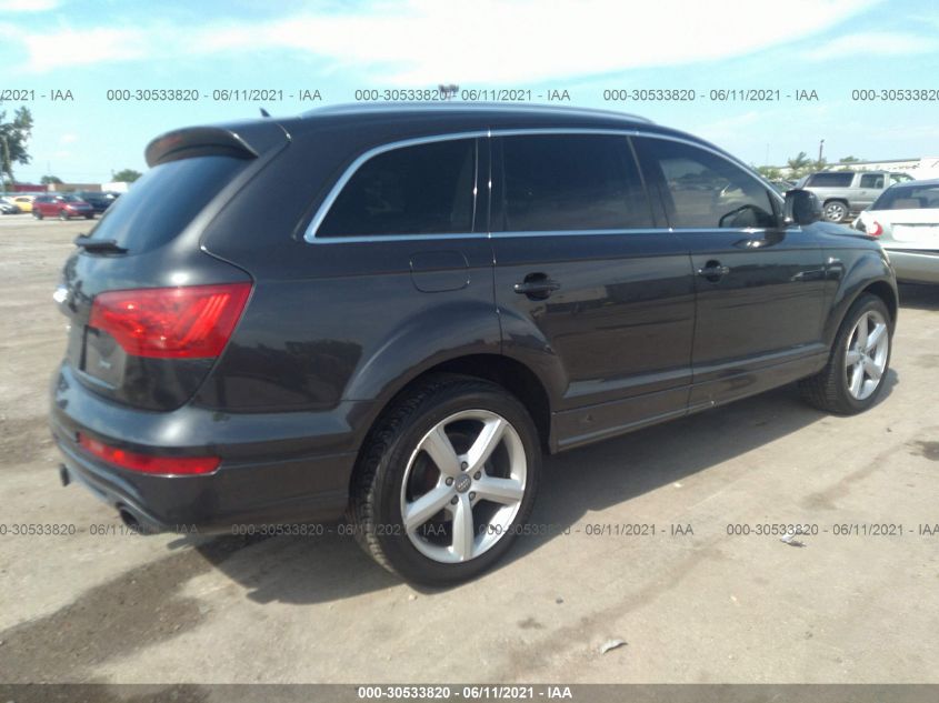 2013 AUDI Q7 3.0T S LINE PRESTIGE WA1DGAFE9DD010489