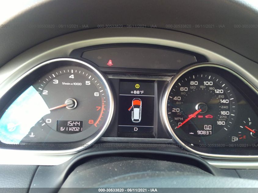 2013 AUDI Q7 3.0T S LINE PRESTIGE WA1DGAFE9DD010489