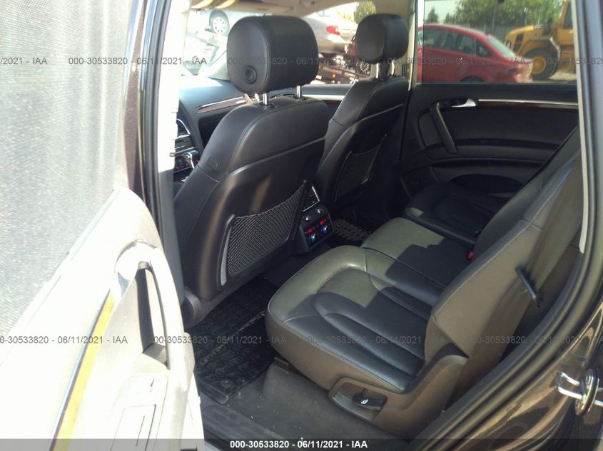 2013 AUDI Q7 3.0T S LINE PRESTIGE WA1DGAFE9DD010489