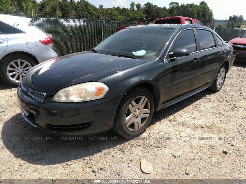 2013 CHEVROLET IMPALA LT 2G1WG5E38D1138491