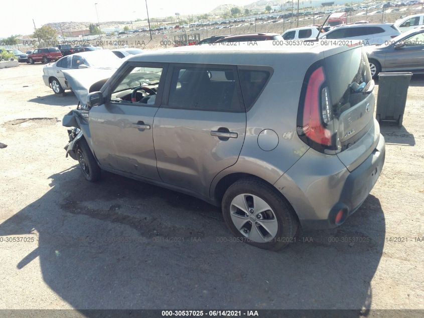 2016 KIA SOUL BASE KNDJN2A25G7348637