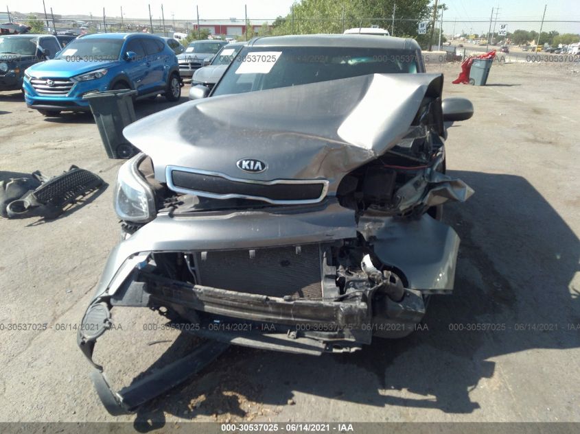 2016 KIA SOUL BASE KNDJN2A25G7348637