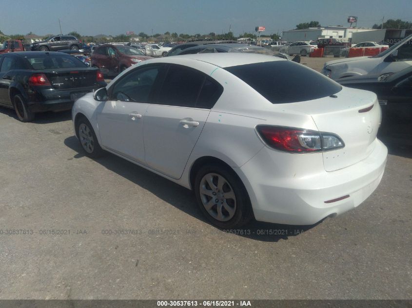 2013 MAZDA MAZDA3 I SPORT JM1BL1UP6D1823058
