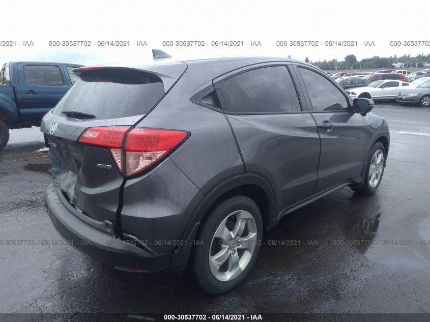 2016 HONDA HR-V EX 3CZRU6H58GM709355