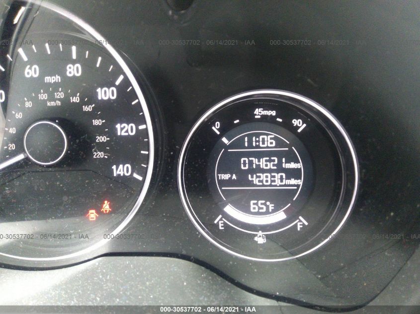 2016 HONDA HR-V EX 3CZRU6H58GM709355
