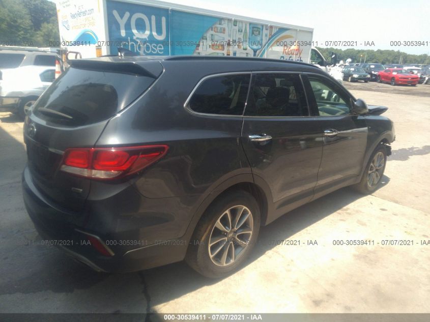2017 HYUNDAI SANTA FE SE KM8SMDHF3HU217636