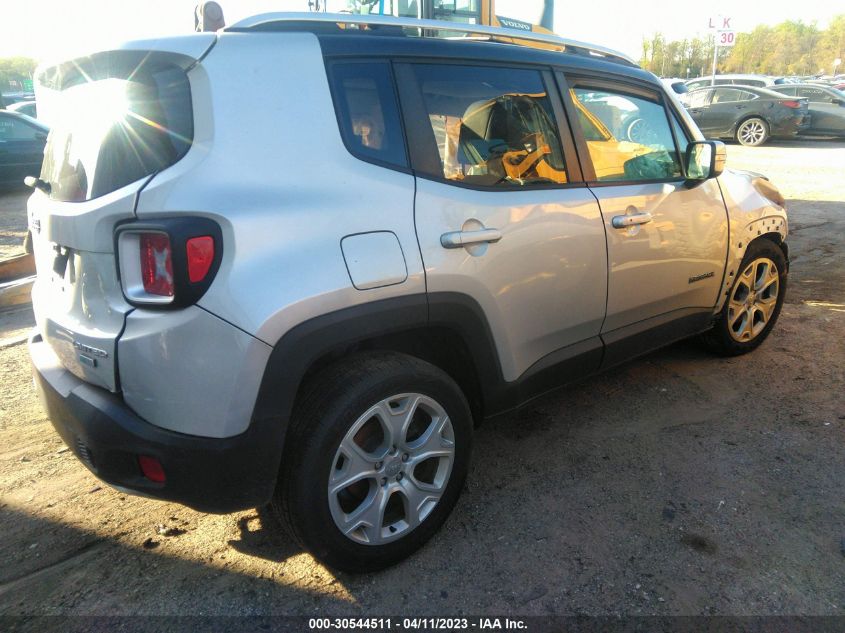 2016 JEEP RENEGADE LIMITED ZACCJADTXGPC76985